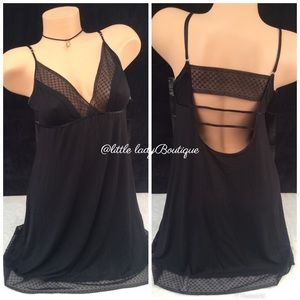 VS Supersoft & mesh babydoll nigthgown